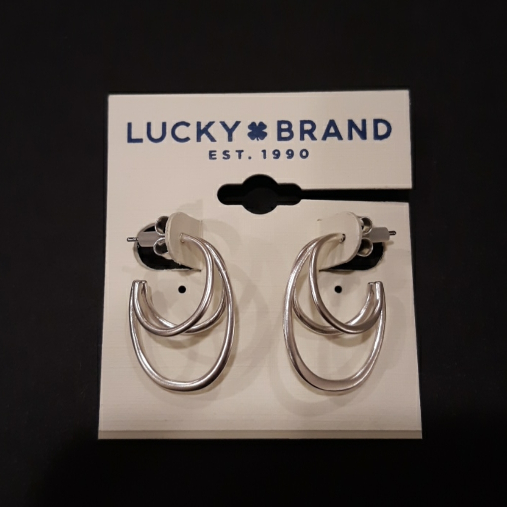 LUCKY BRAND Multi Hoop Earrings